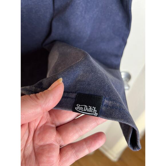 Von Dutch Navy Blue Short Sleeve Tee - Picture 2 of 5